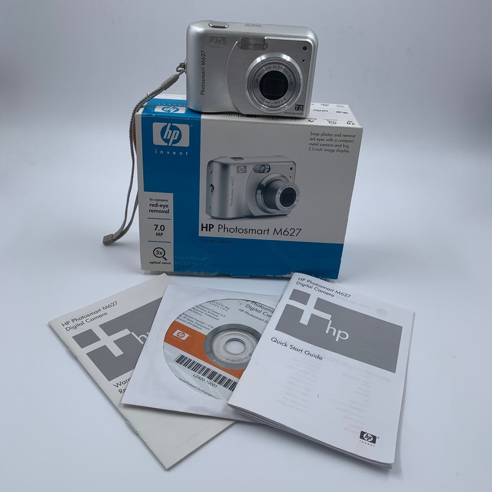HP Photosmart M627 7.0MP Digital Camera  Tested Works Read